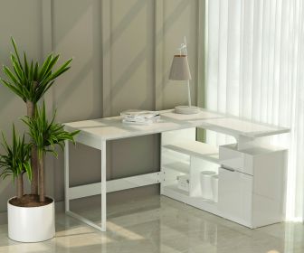 LEXI 55″ L-SHAPED CORNER DESK